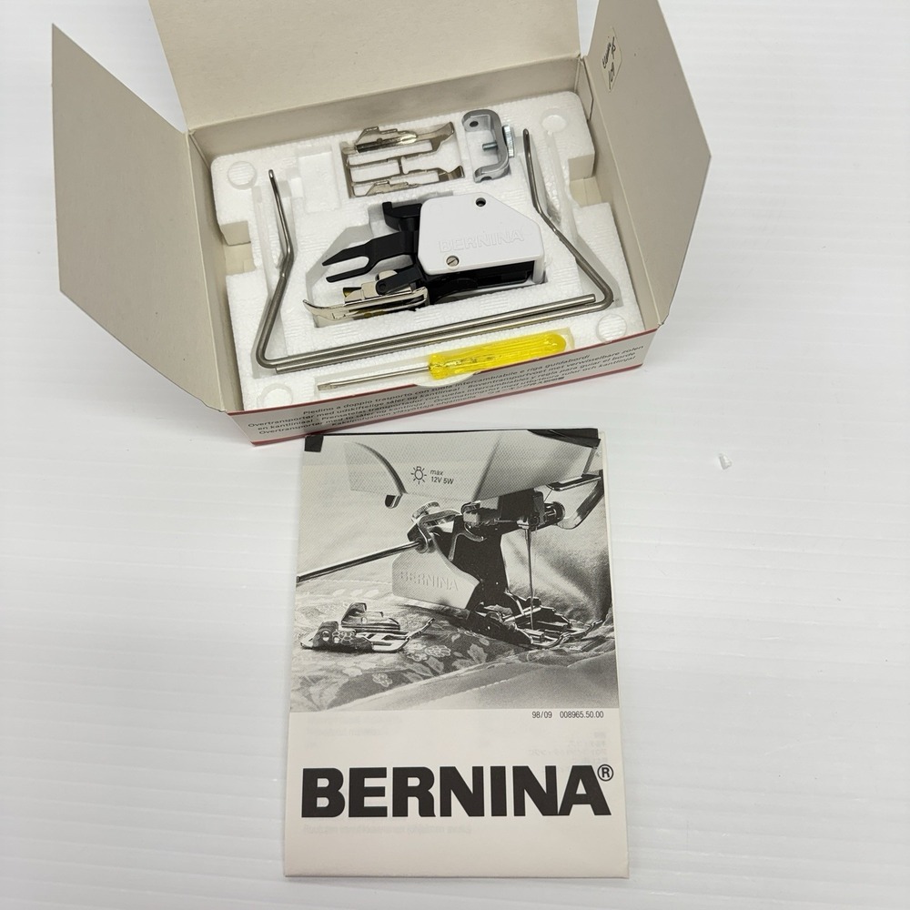 Genuine BERNINA Two Sole Walking Foot With Seam Guide 0089697000